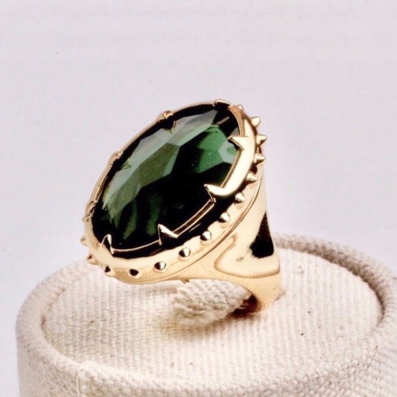 Alexis Bittar Georgian Stone Cocktail Ring - Picture 3 of 7